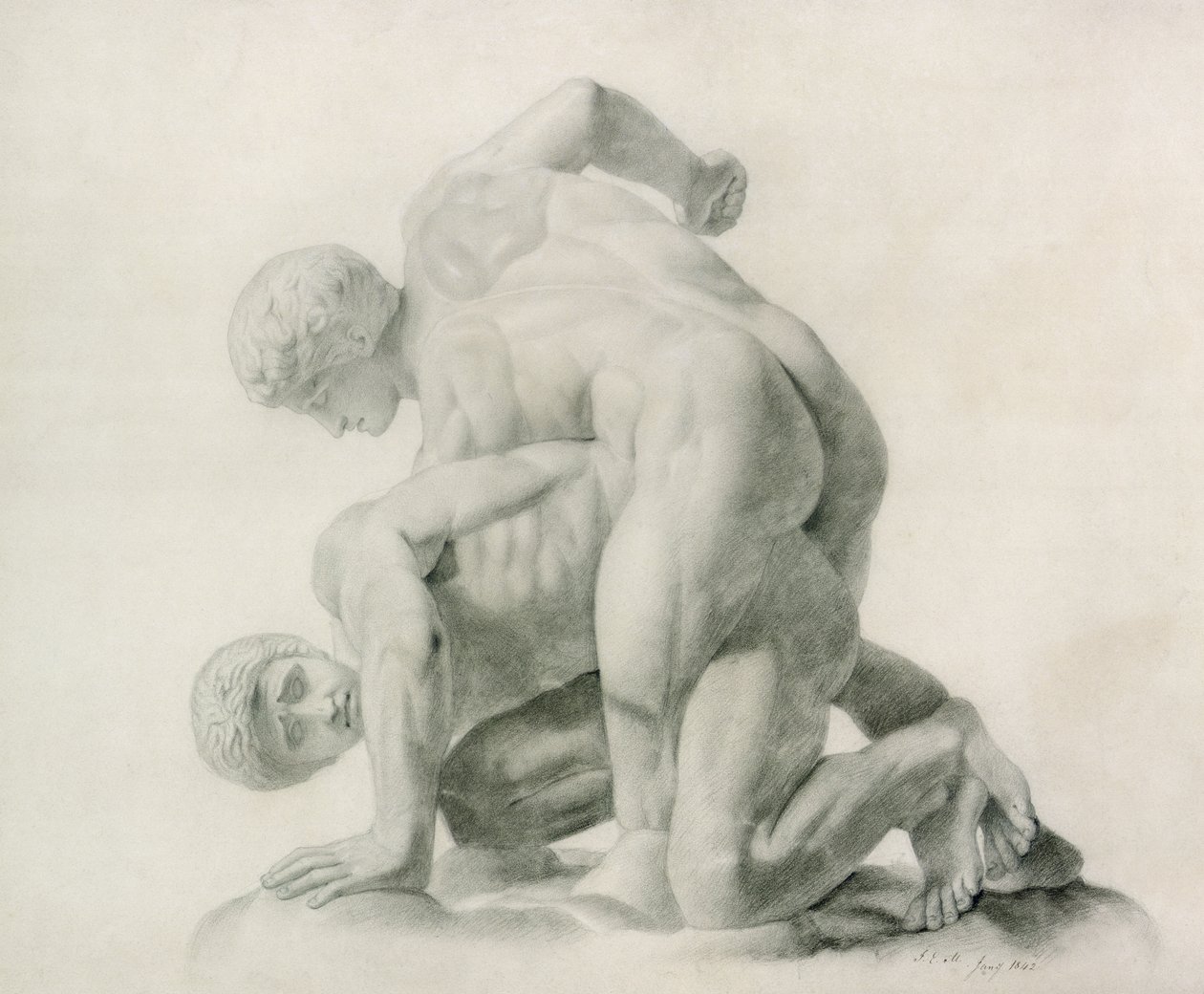 Ritning från antiken, 1842 (se 122614, 164867) av John Everett Millais