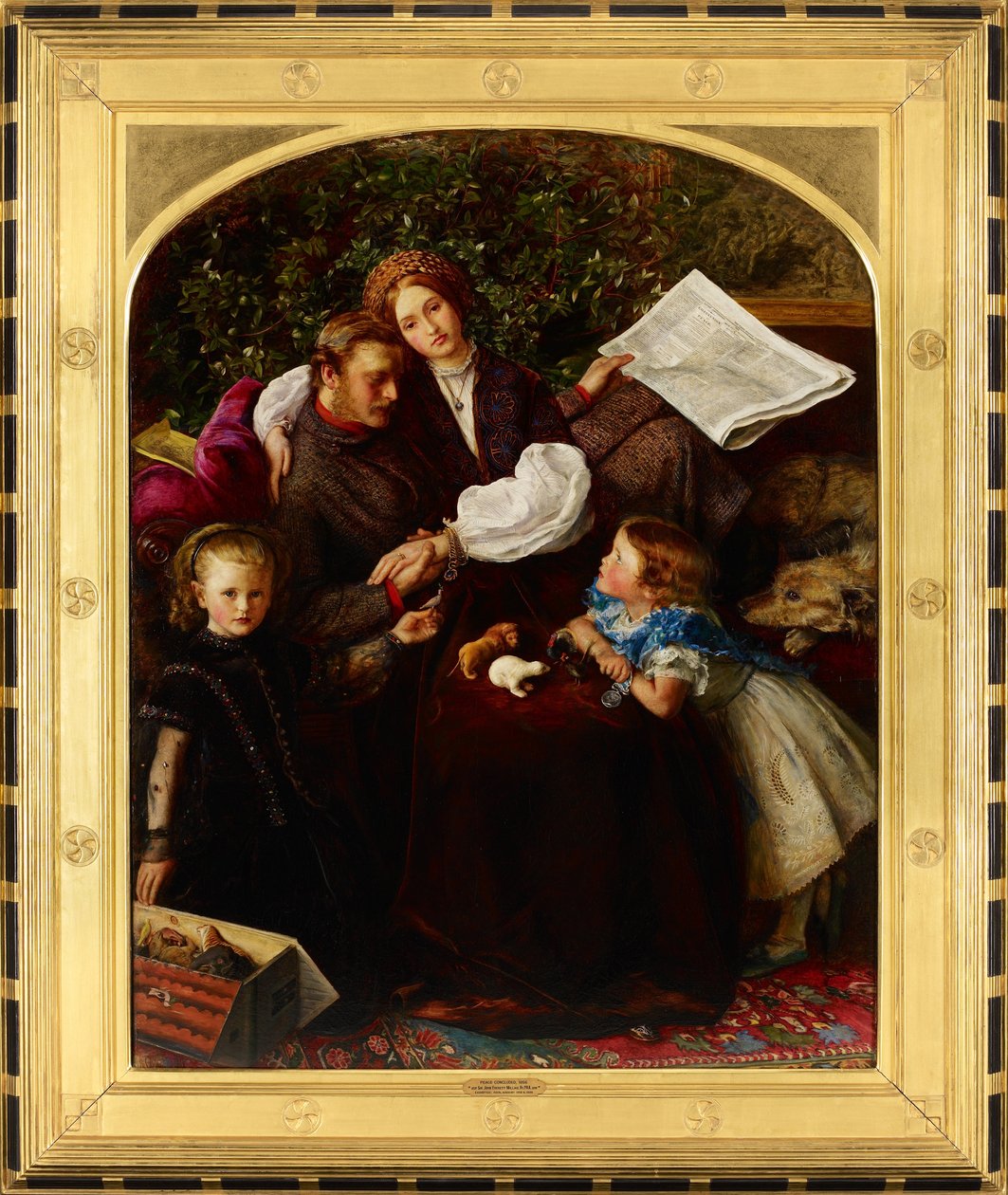 Peace Concluded av John Everett Millais