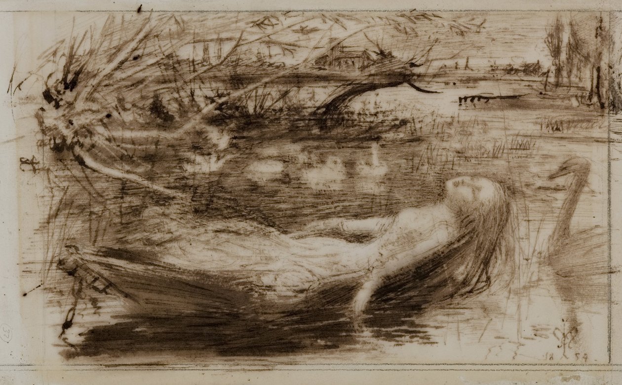 The Lady of Shalott av John Everett Millais