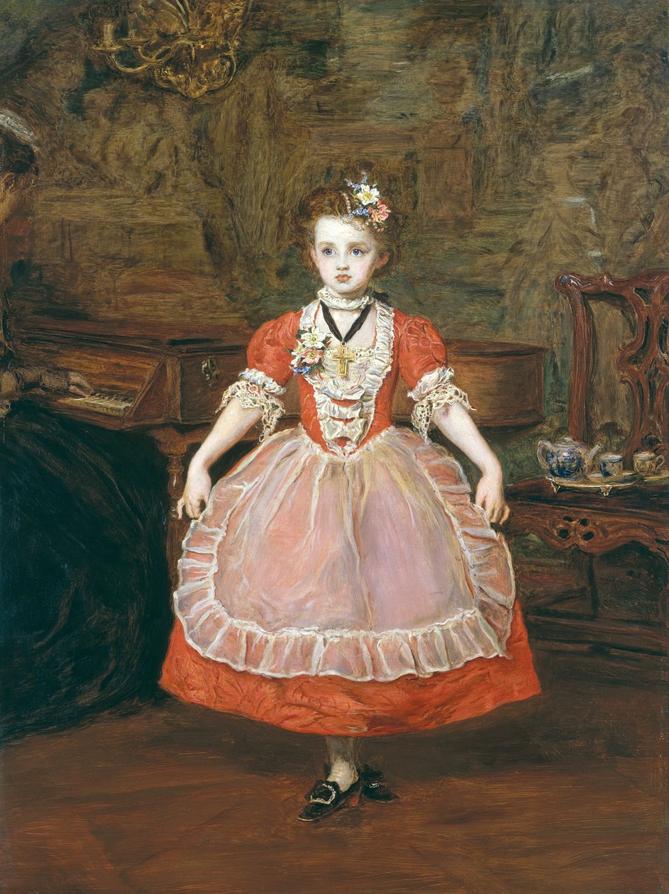 Na oso le Minuet av John Everett Millais