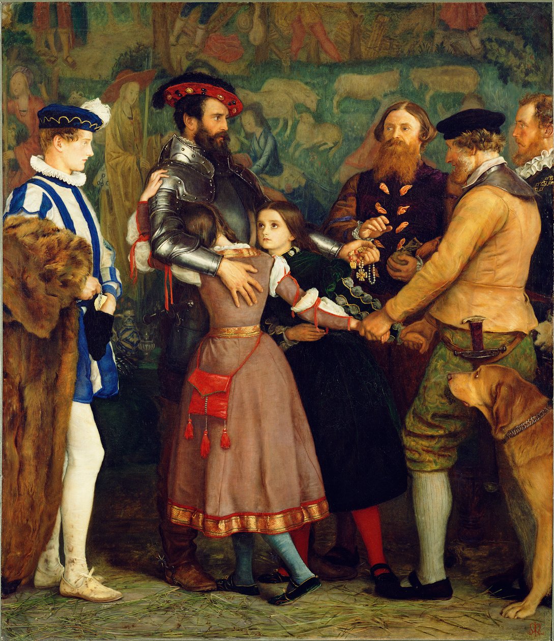 Lösen, 1860-62 av John Everett Millais