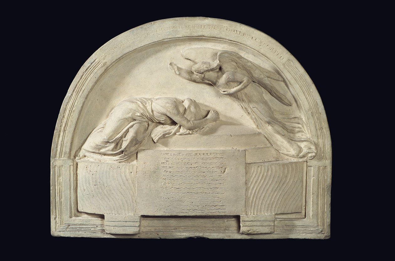 Monument till Mary Blackshaw, 1798-99 (gips) av John Flaxman