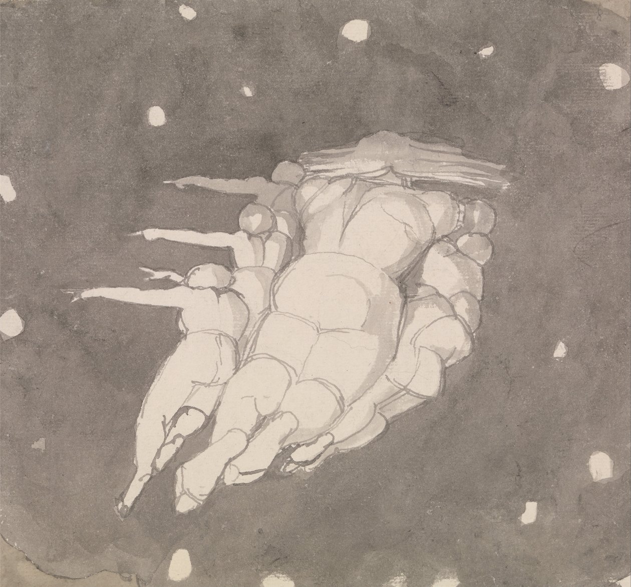 The Creation of the Heavens av John Flaxman