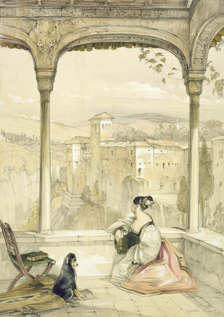Granada (Alhambra), plåt 9 från 