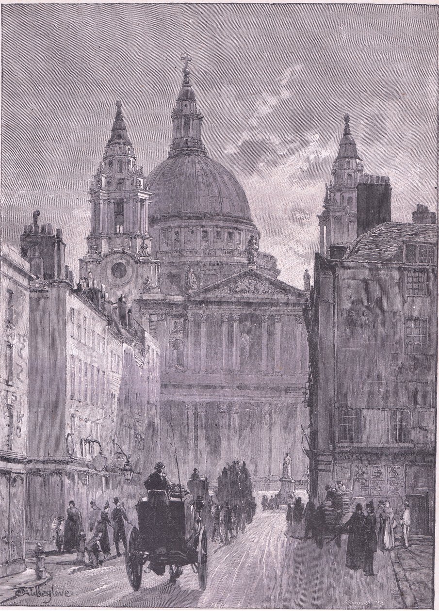 St Paul Cathedral, London av John Fulleylove