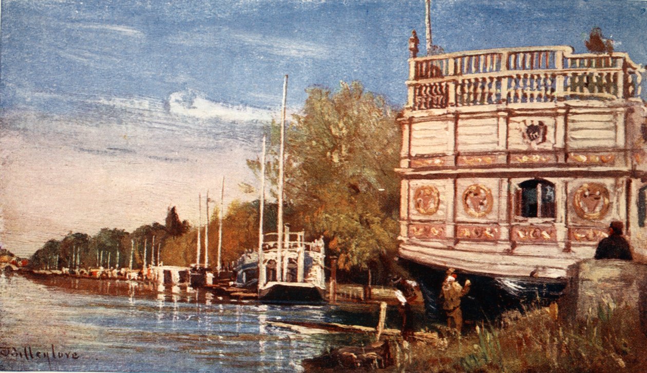 Floden Isis, 1903 av John Fulleylove