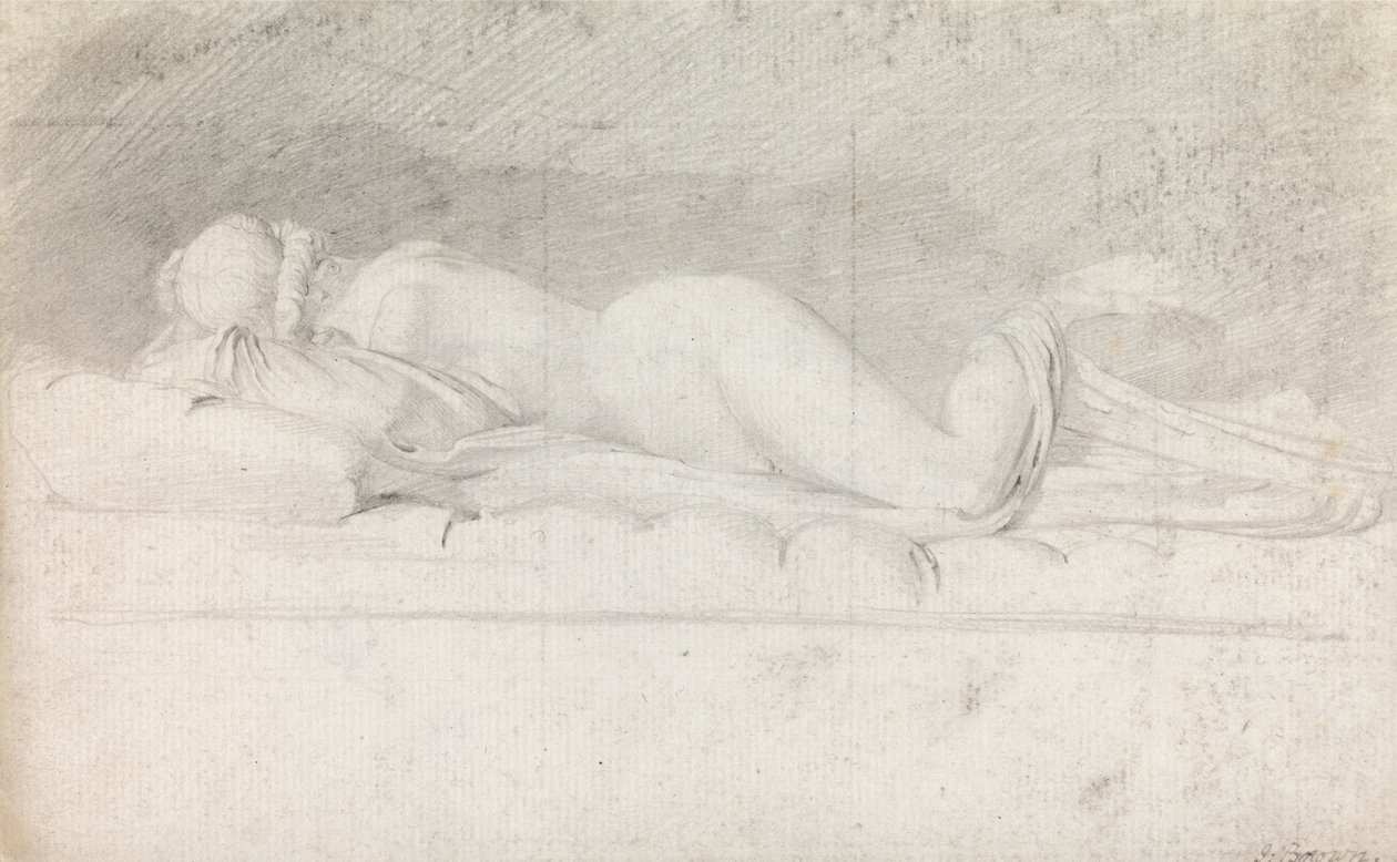 Study of the Hermaphrodite av John George Brown