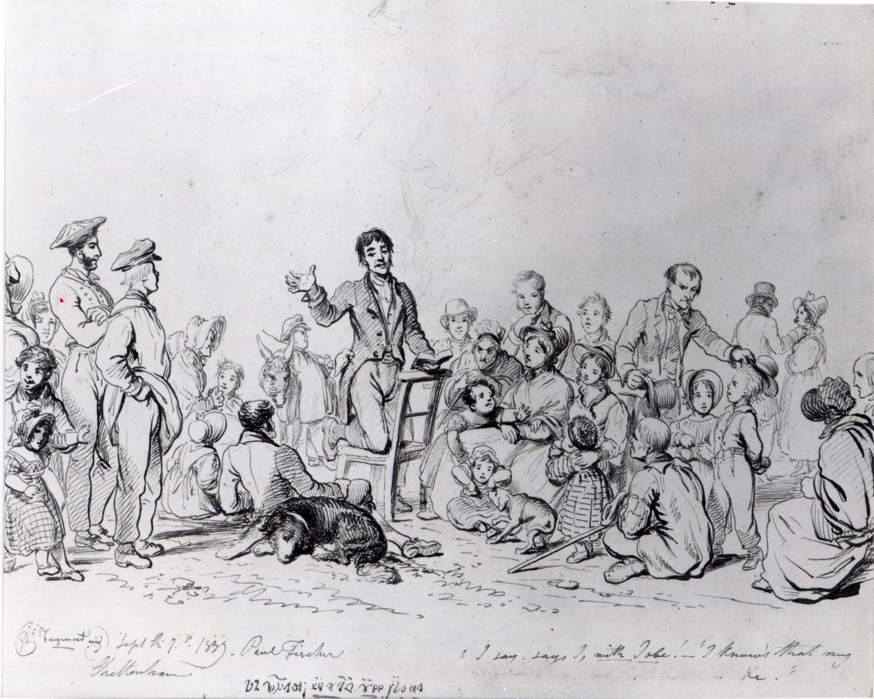 Fältpredikanten, 1837 av John George Paul Fischer