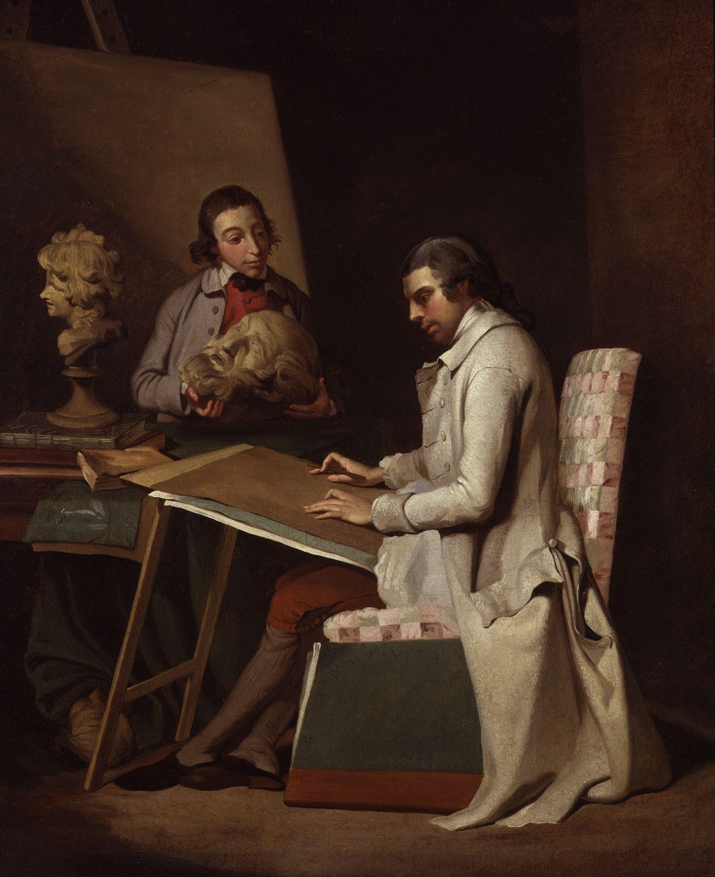 Self-portrait av John Hamilton Mortimer