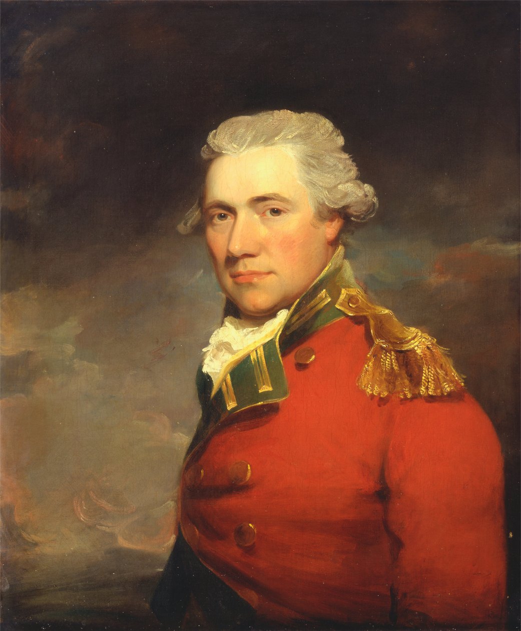 An Unknown British Officer, Probably of 11th (North Devonshire) Regiment of Foot, c.1800 av John Hoppner