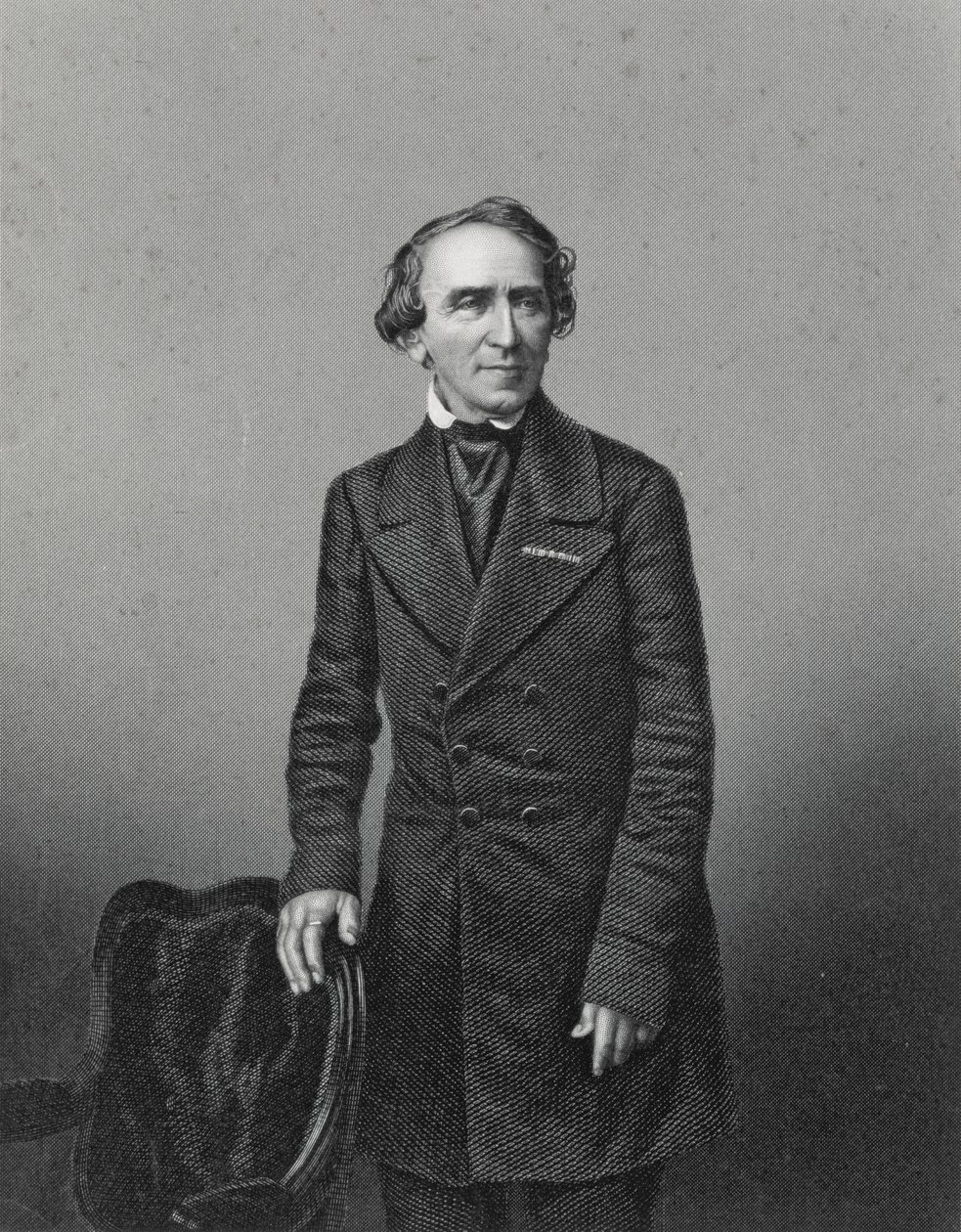Giacomo Meyerbeer (1791-1864), graverad av D.J. Pund efter ett fotografi av John Jabez Edwin Paisley Mayall