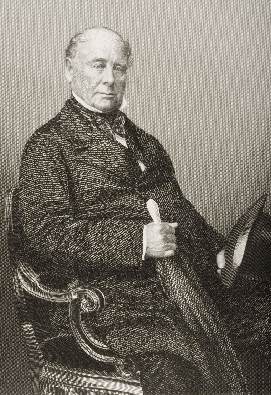 Thomas Chandler Haliburton (1796-1865) graverad av D.J. Pund från ett fotografi, från 