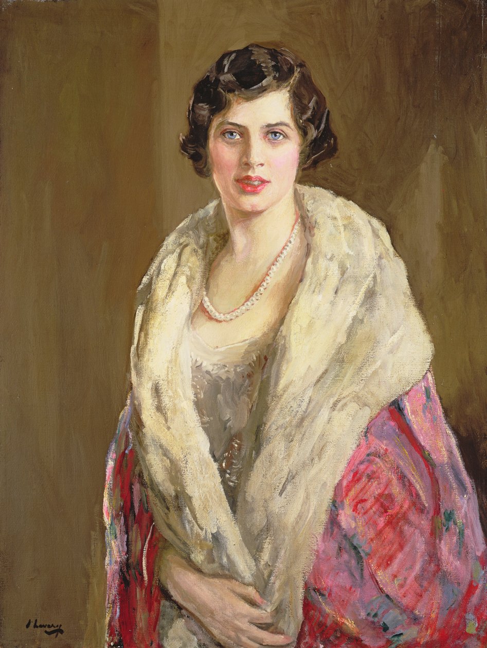 Lady Victoria Bullock av John Lavery