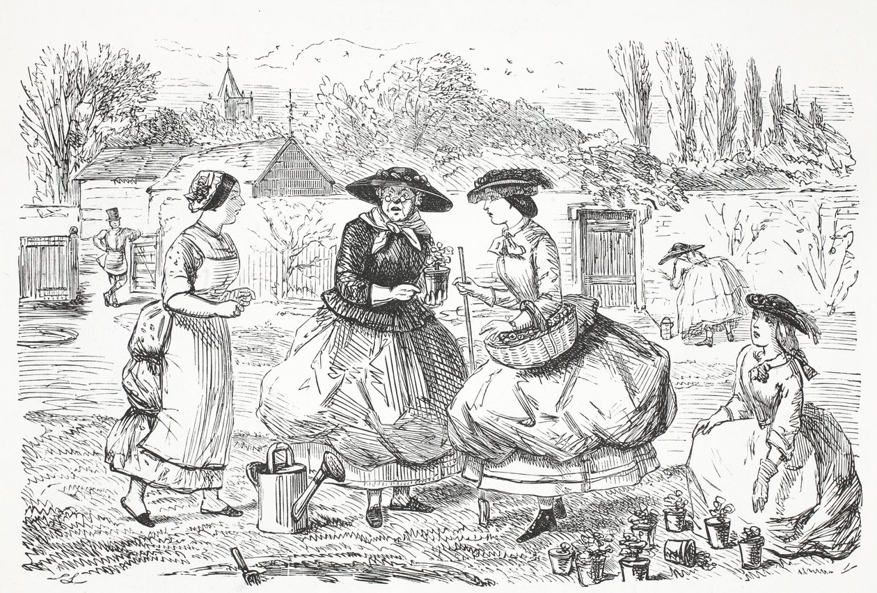 Trädgård av John Leech