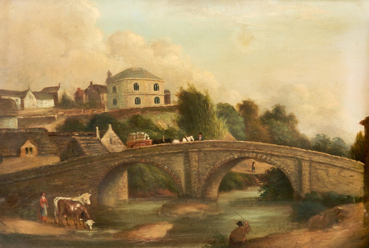 St Georges Church, Stalybridge, ca 1820-40 av John Lees