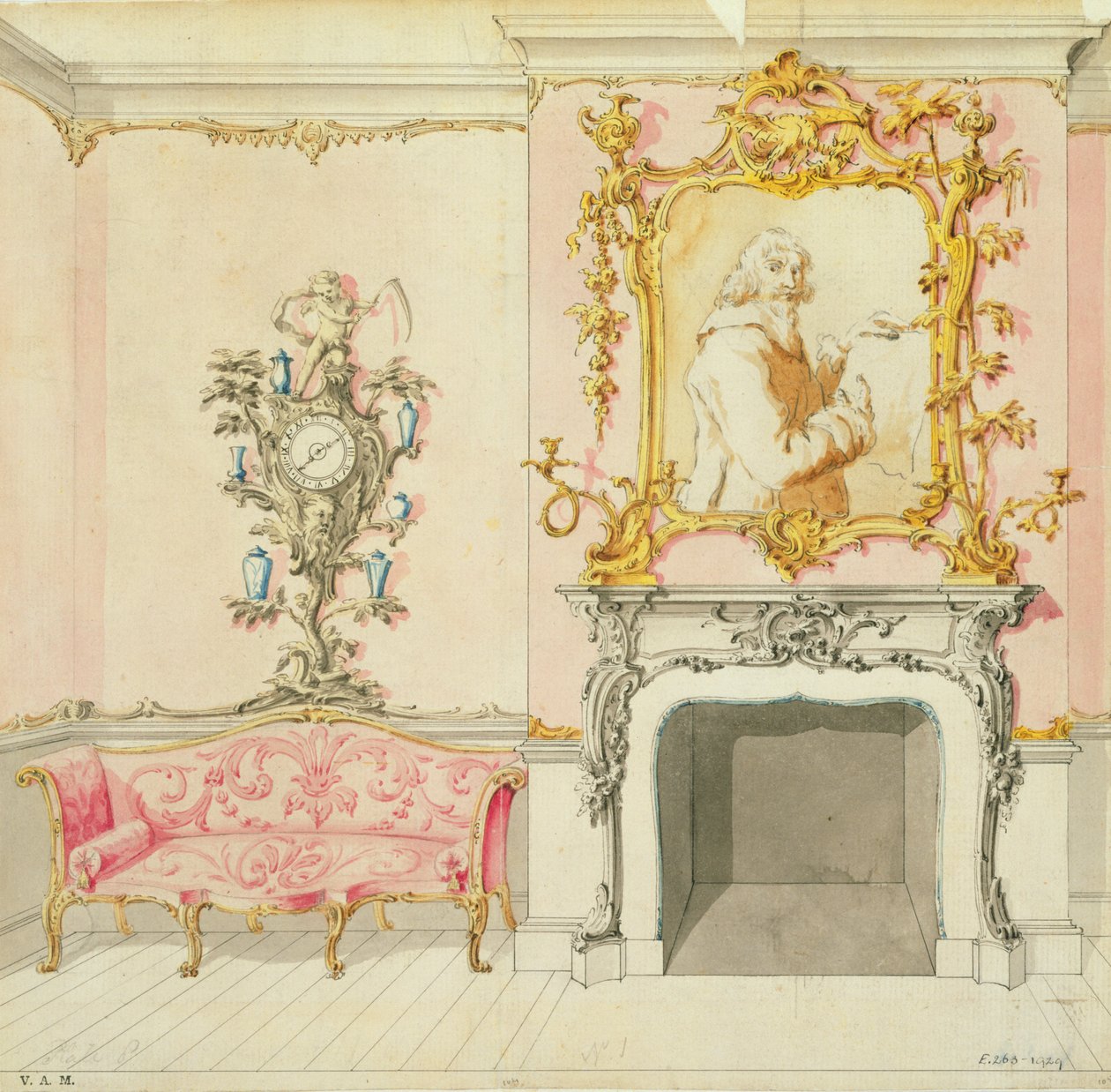 Förslag till salinredning, 1755-60 av John Linnell
