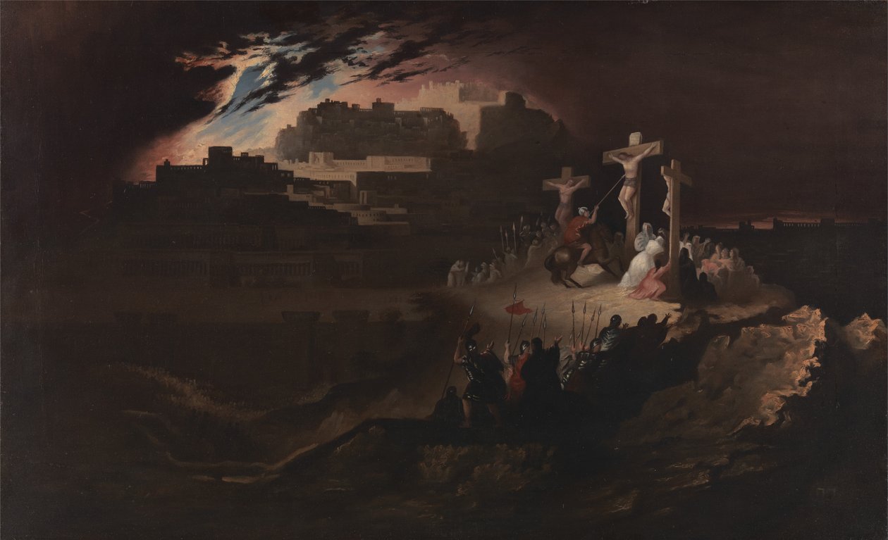 Calvary av John Martin