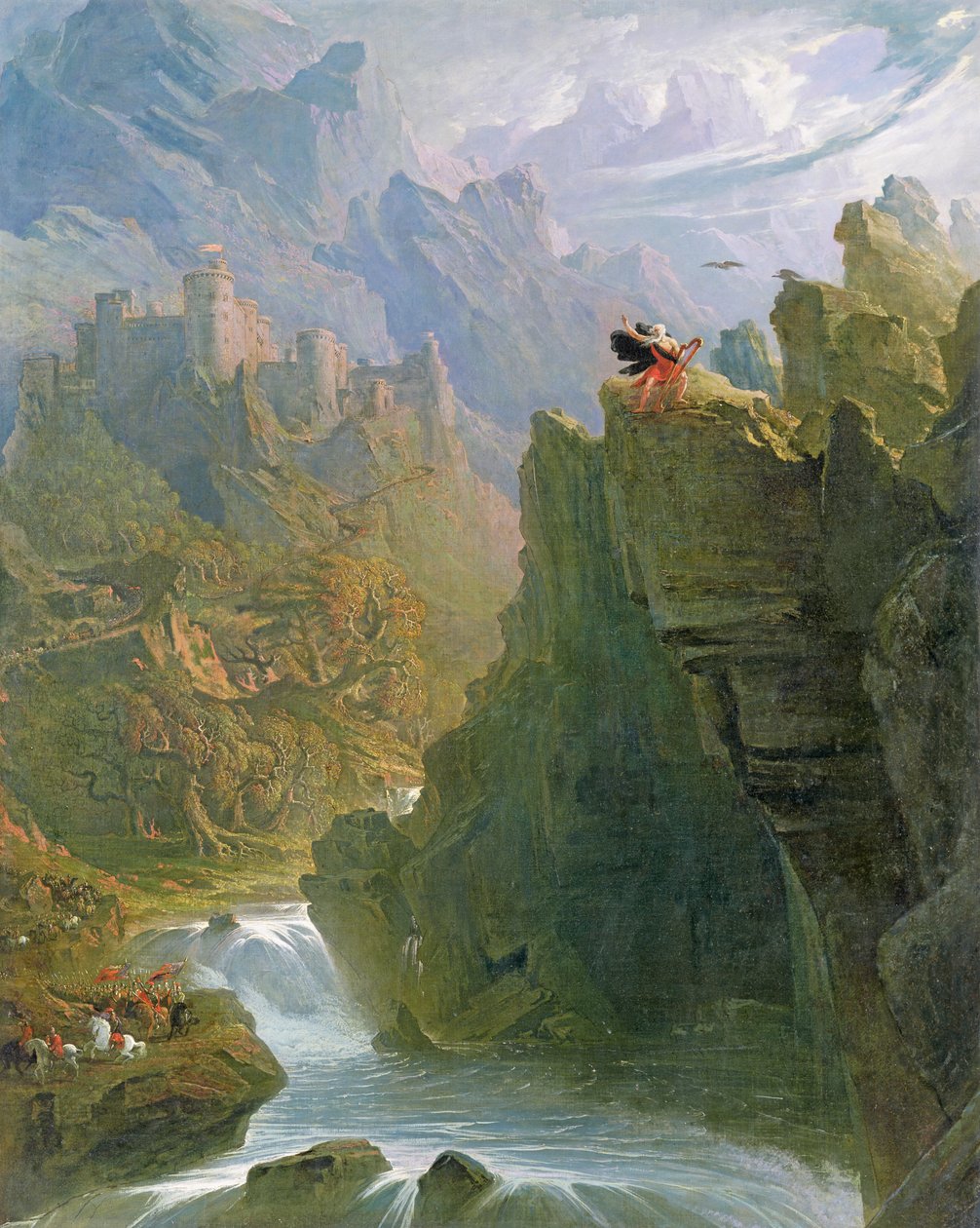 Barden, ca 1817 av John Martin