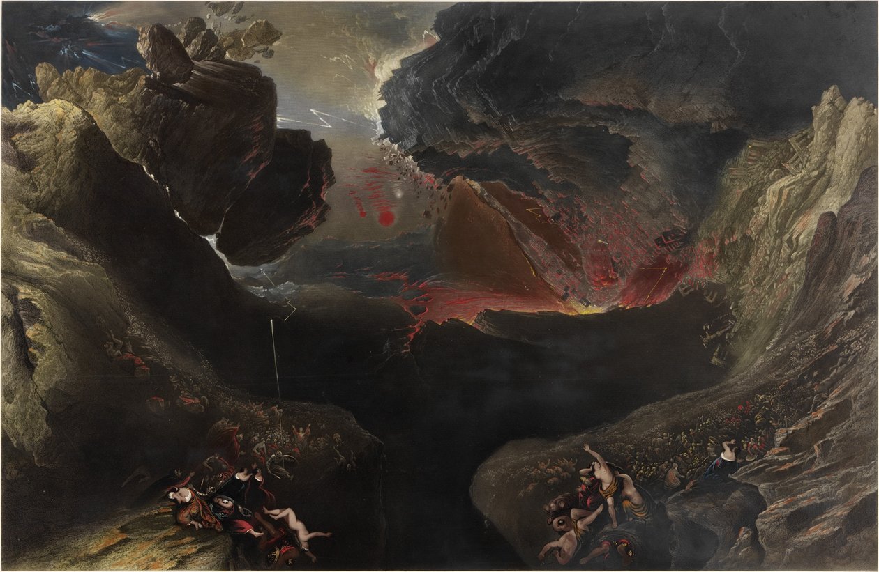Hans vredes stora dag, ca 1851-53 av John Martin