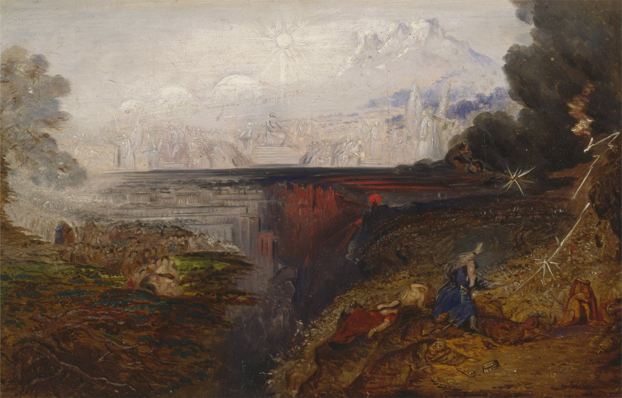 The Last Judgement (study) av John Martin