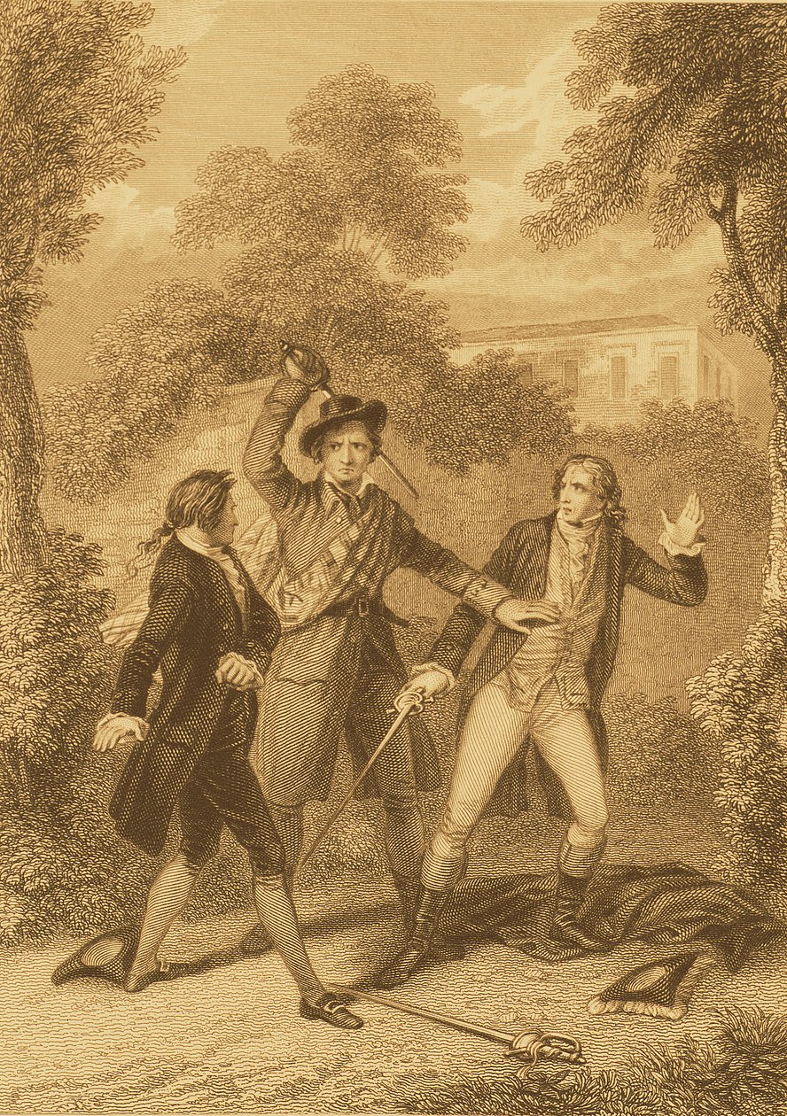Rob Roy - What... Shedding each Others Bluid as it Were Strangers av John Massey Wright