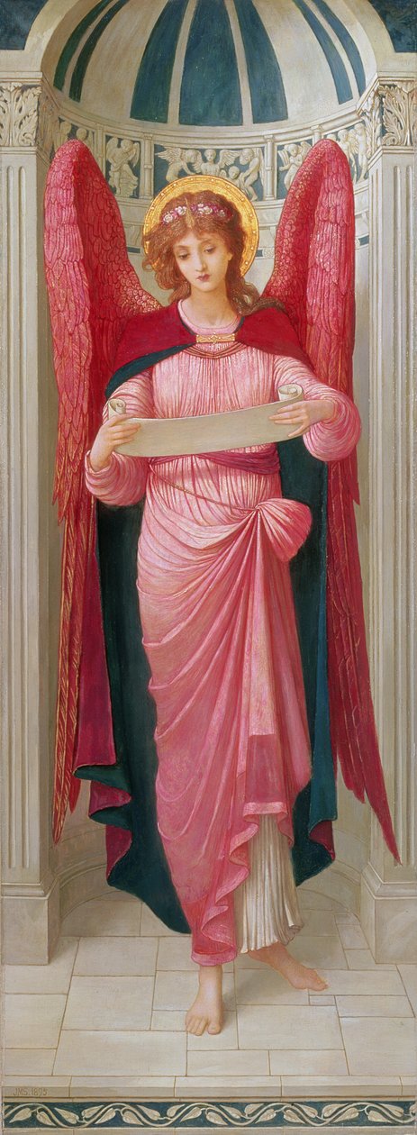 Ängel av John Melhuish Strudwick