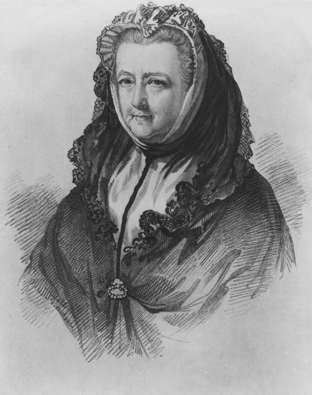 Mrs Mary Delany av John Opie