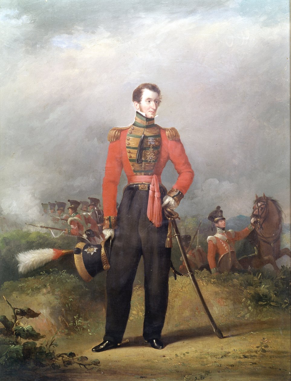 Generallöjtnant Sir Thomas Bradford KCB, ca 1825 av John Pardon