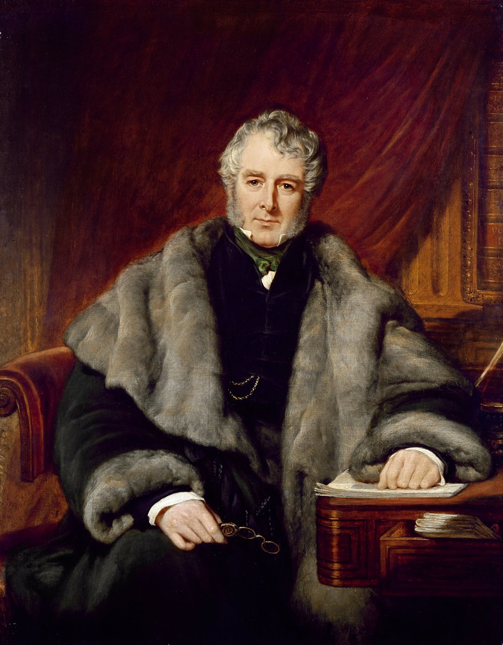 William Lamb, 2:e Viscount Melbourne, 1844 av John Partridge