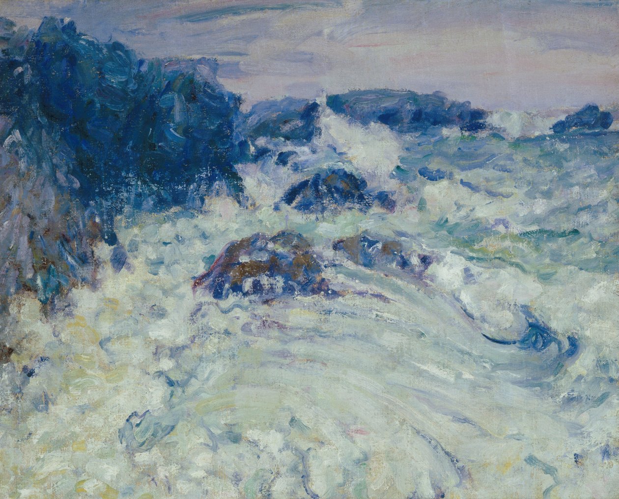 Rough sea, Morestil  av John Peter Russell