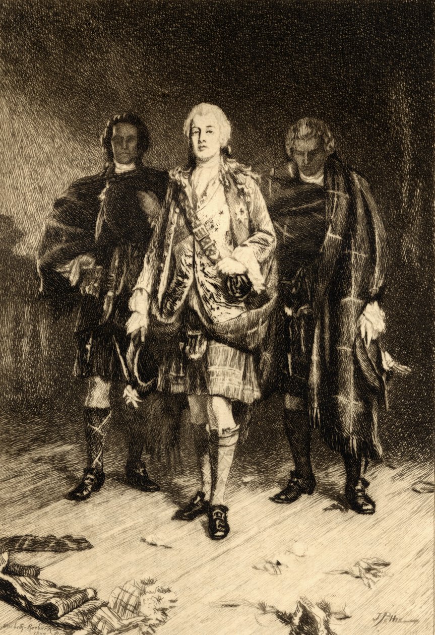 Charles Edward Stuart (1720-88) ca 1892 av John Pettie