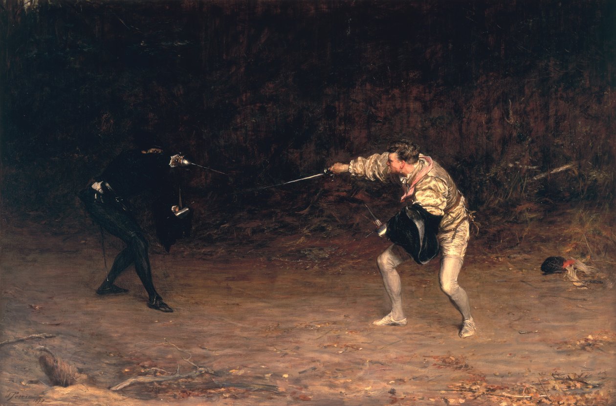 Till döden, 1877 av John Pettie