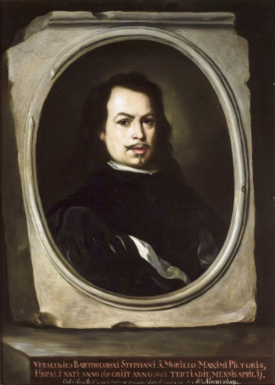 Porträtt av Bartolomé Esteban Murillo av John Richard Coke Smyth