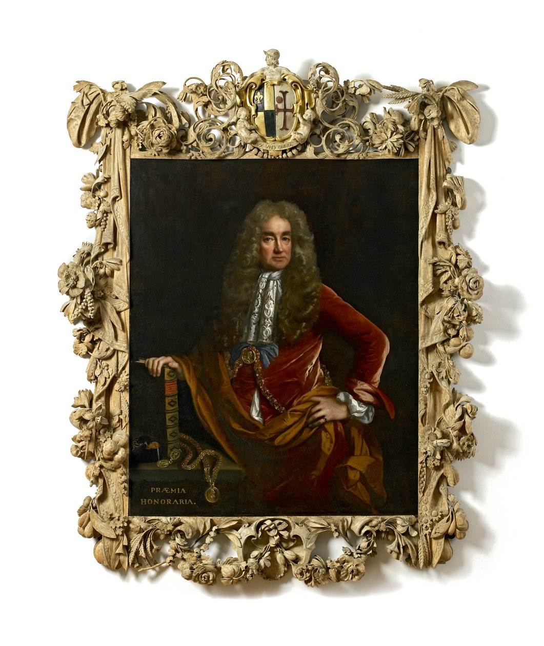 Elias Ashmole, ca 1681 - 1682 av John Riley