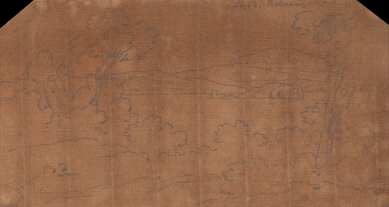 Lago di Bolsena av John Robert Cozens