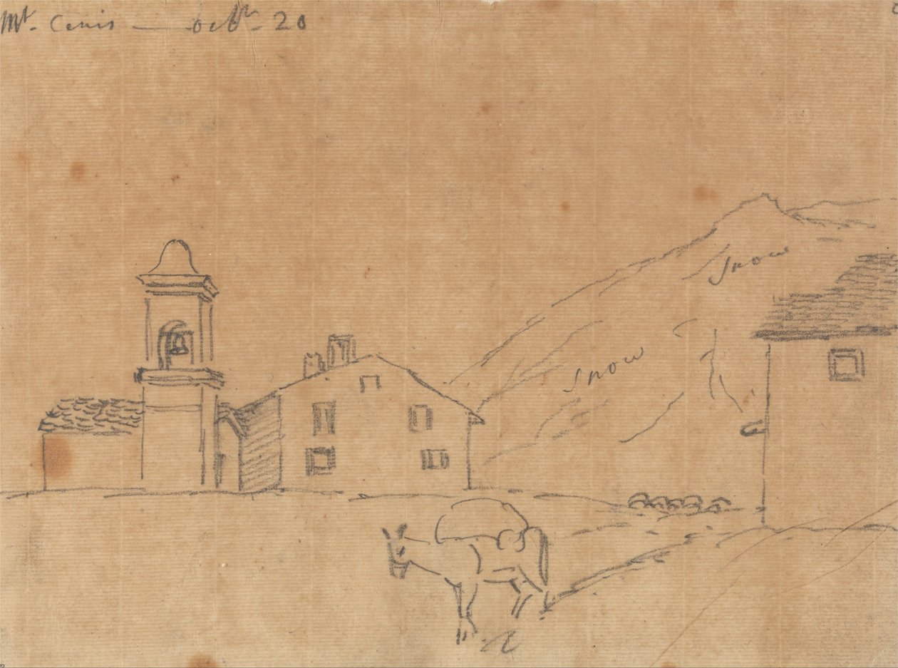 Mont Cenis, October 20 av John Robert Cozens