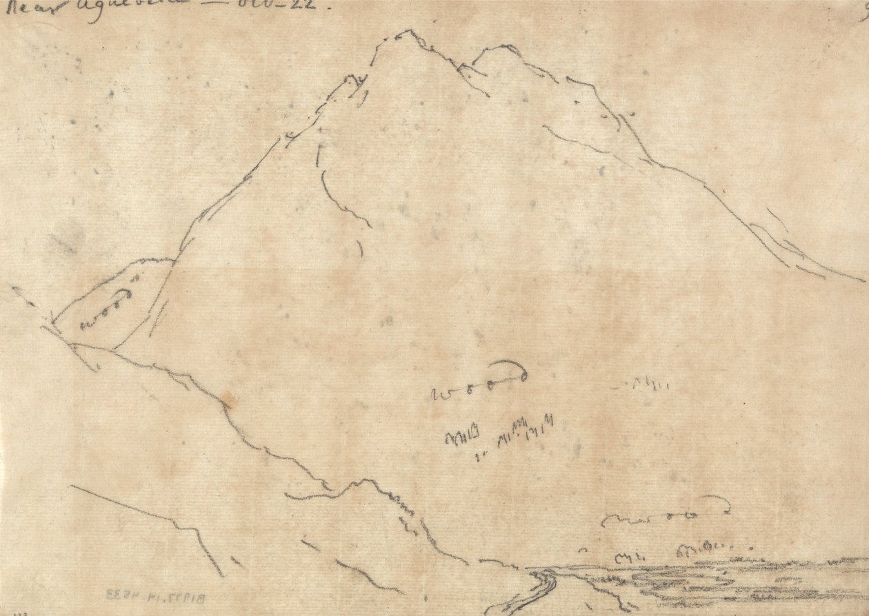 Near Aiguebelle av John Robert Cozens