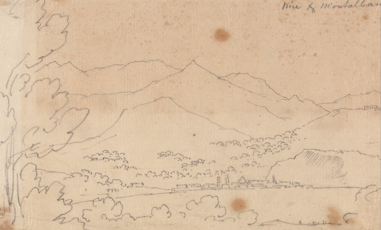 Trevligt i Montalban av John Robert Cozens