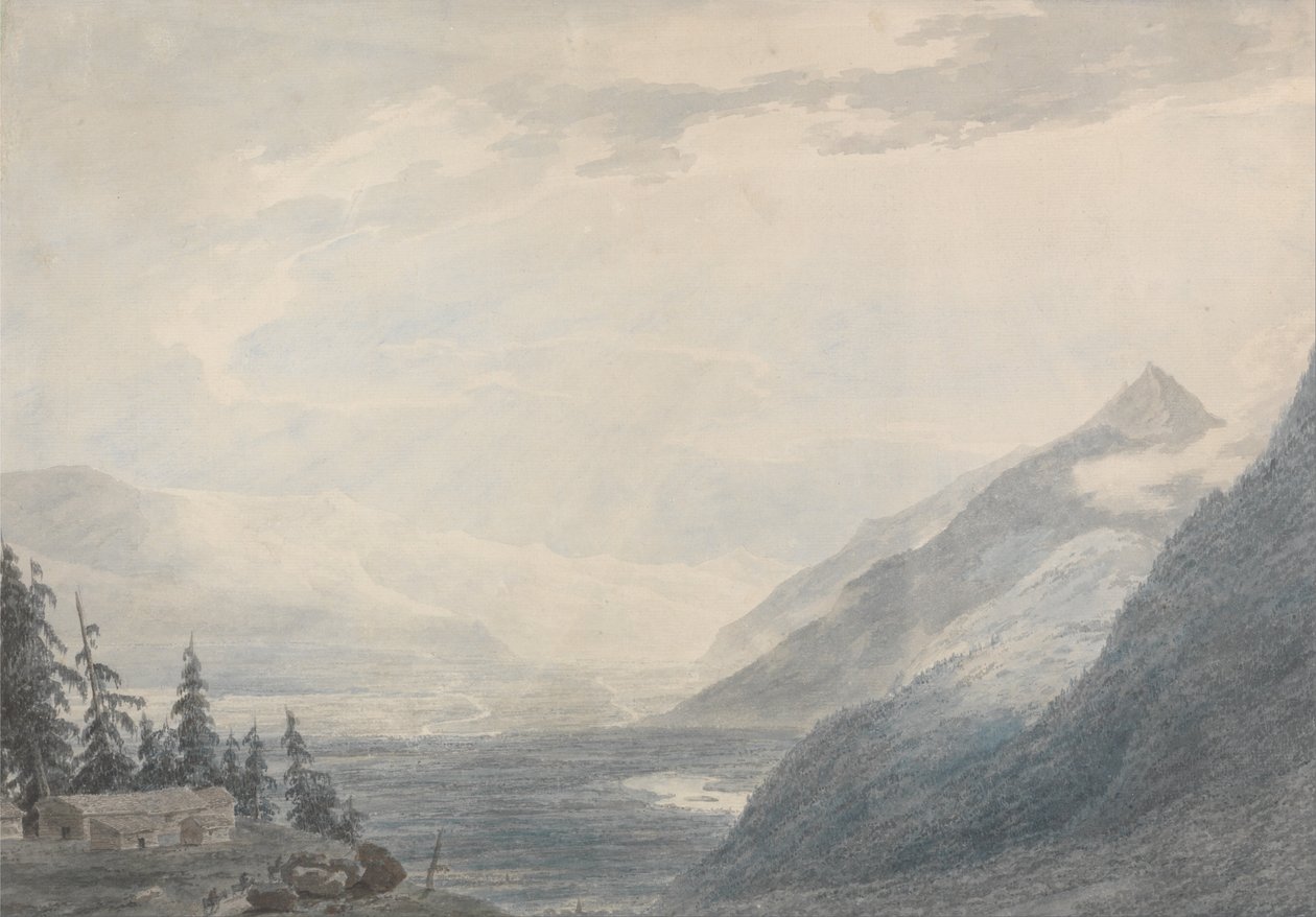 The Pays de Valais av John Robert Cozens
