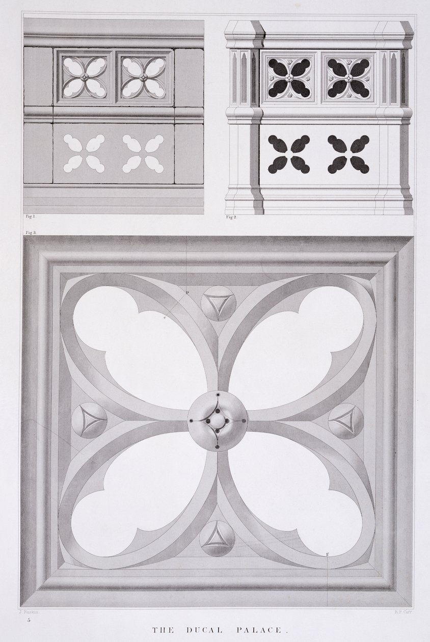 The Ducal Palace, Compartments of the Southern Balcony, från 