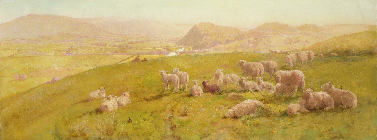 Vale of Towy, 1873 av John Samuel Raven
