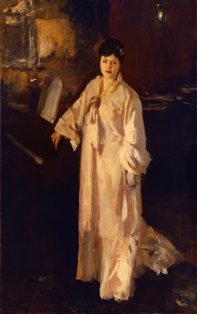 Judith Gautier, ca 1885 av John Singer Sargent