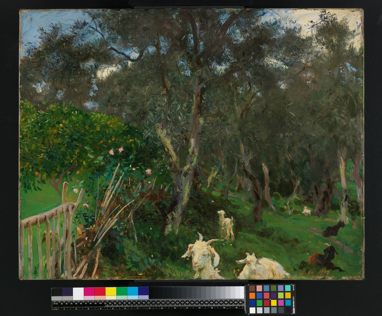 Oliver på Korfu, 1909 av John Singer Sargent