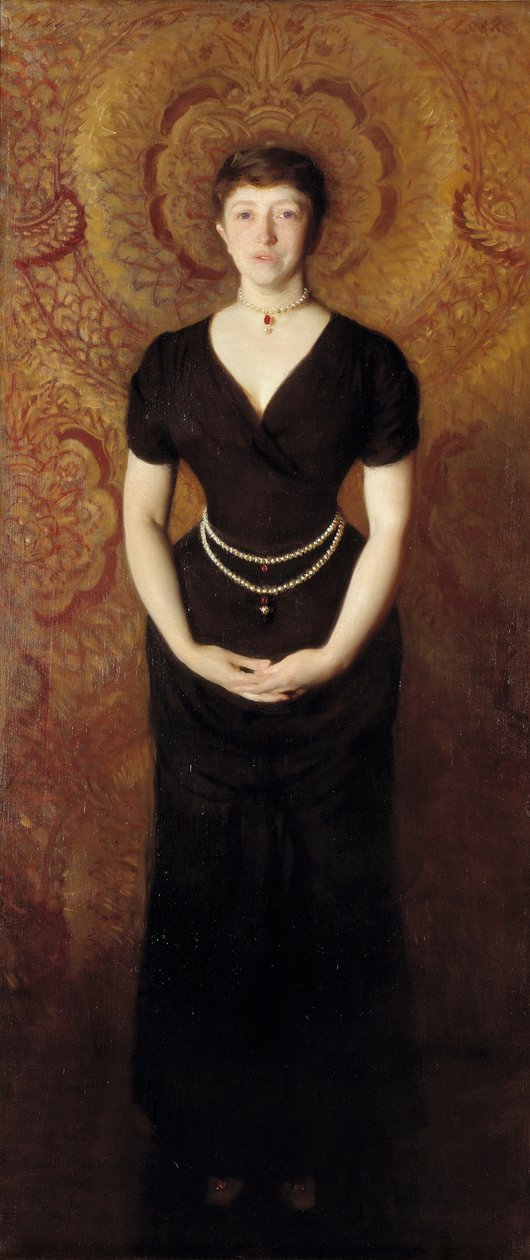 Portrait of Isabella Stewart Gardner 1840-1924  av John Singer Sargent