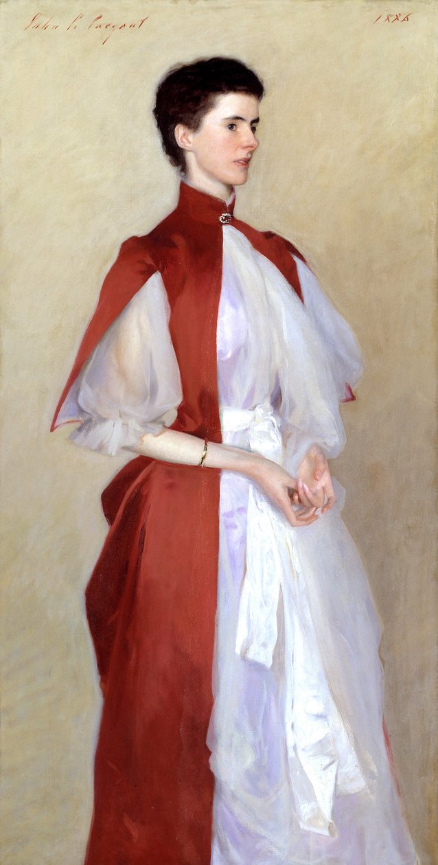Portrait of Mrs Robert Harrison av John Singer Sargent