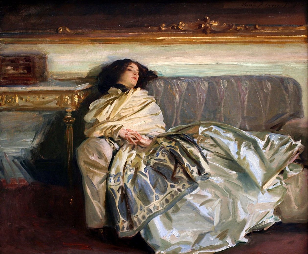 Repose   av John Singer Sargent