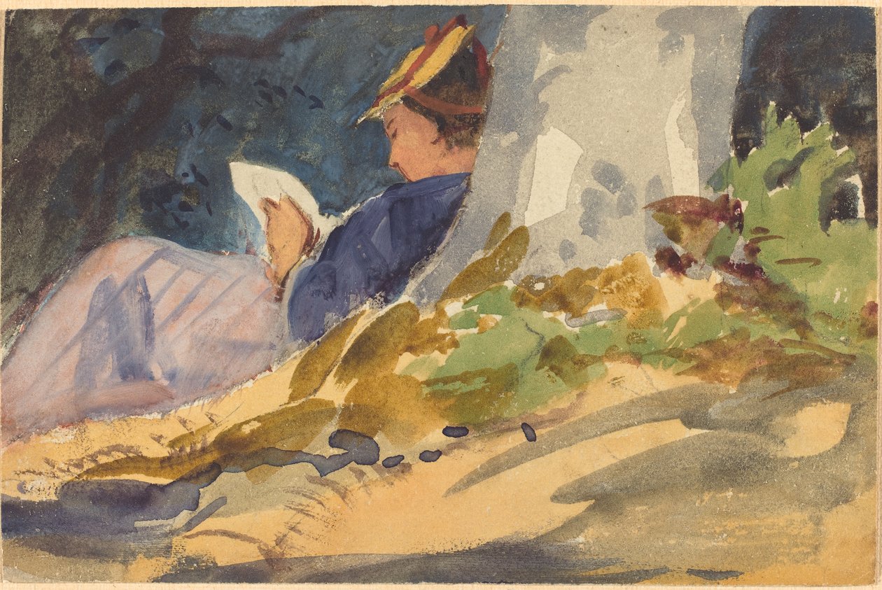 Vila, ca 1880-1890 (akvarell över grafit på vävt papper) av John Singer Sargent