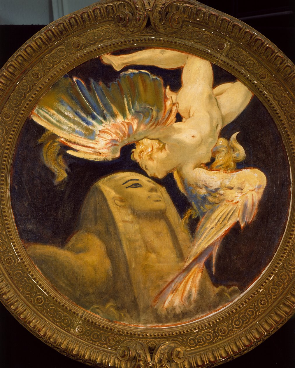 Sfinx och chimär, 1916-21 av John Singer Sargent