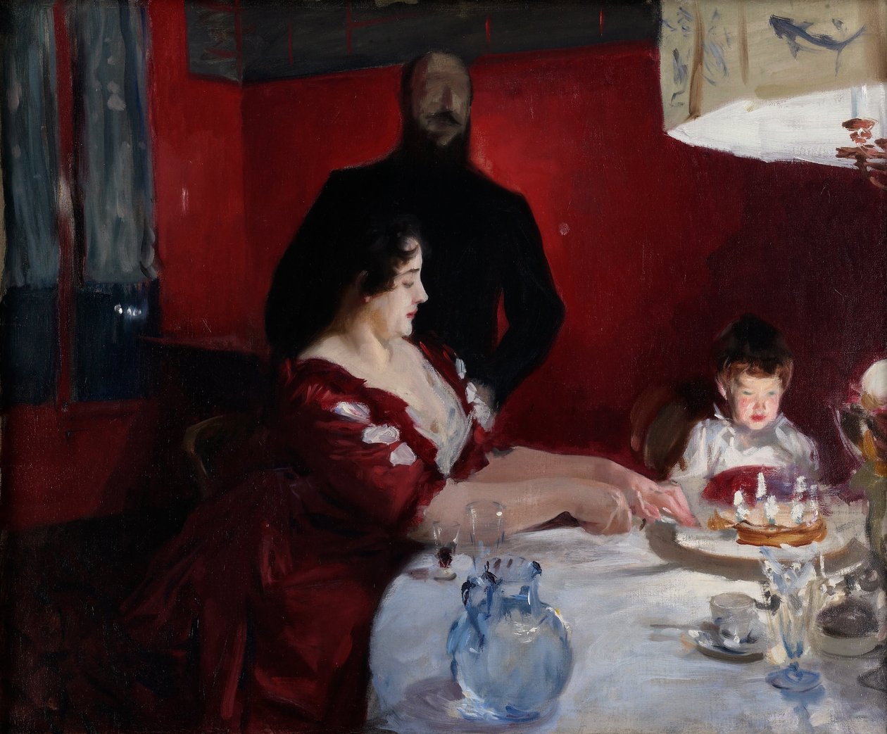 The Birthday Party av John Singer Sargent