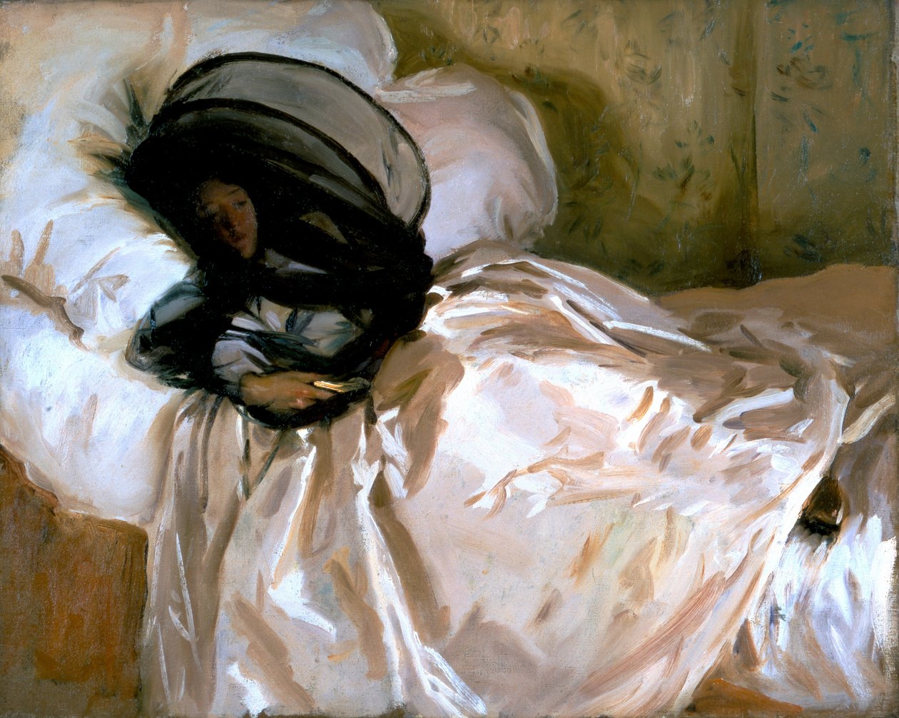 The Mosquito Net av John Singer Sargent